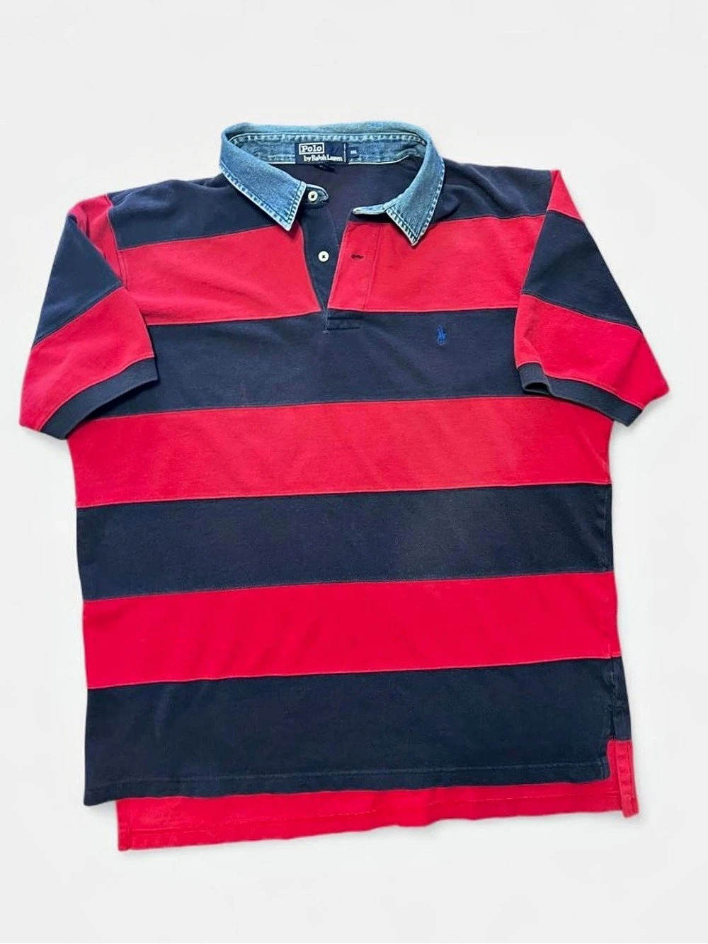 Vintage Polo Ralph Lauren Striped Men’s Shirt Size XXL